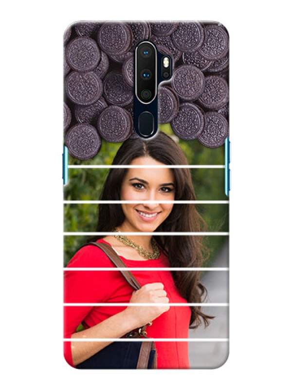 Custom Oppo A5 2020 Custom Mobile Covers with Oreo Biscuit Design