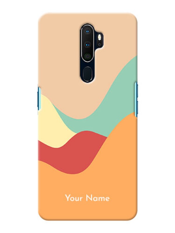 Custom Oppo A5 2020 Custom Mobile Case with Ocean Waves Multi-colour Design