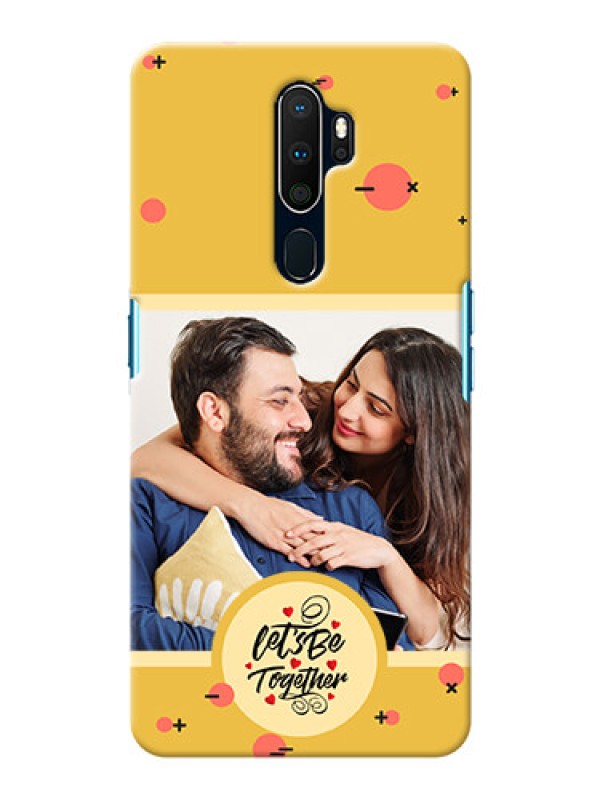 Custom Oppo A5 2020 Back Covers: Lets be Together Design
