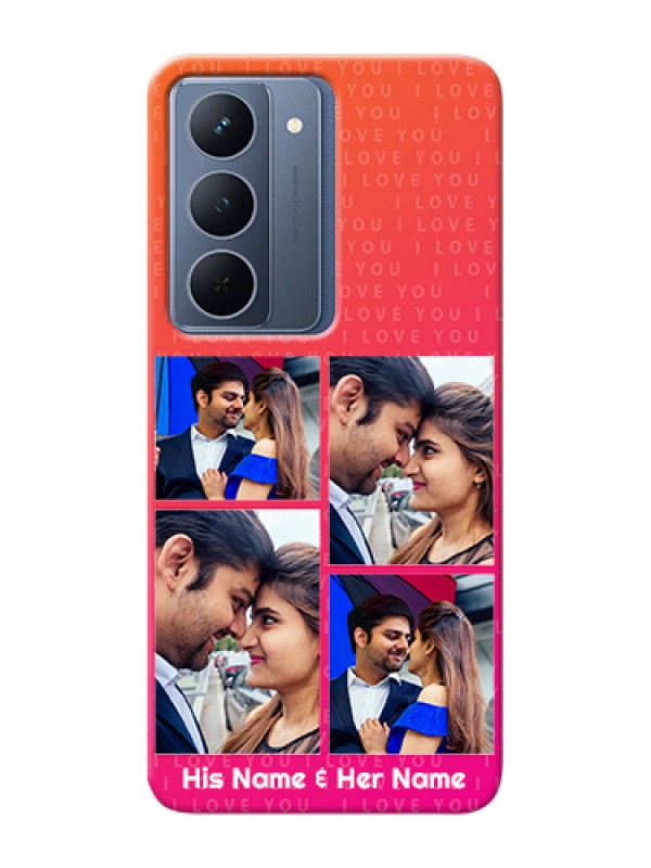 Custom Oppo A5 5G Custom Hard Phone Case - I Love You Pink Design