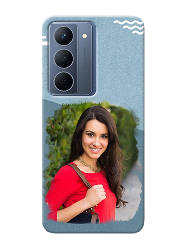 Custom Oppo A5 5G Custom Hard Phone Case - Grunge Line Art Design