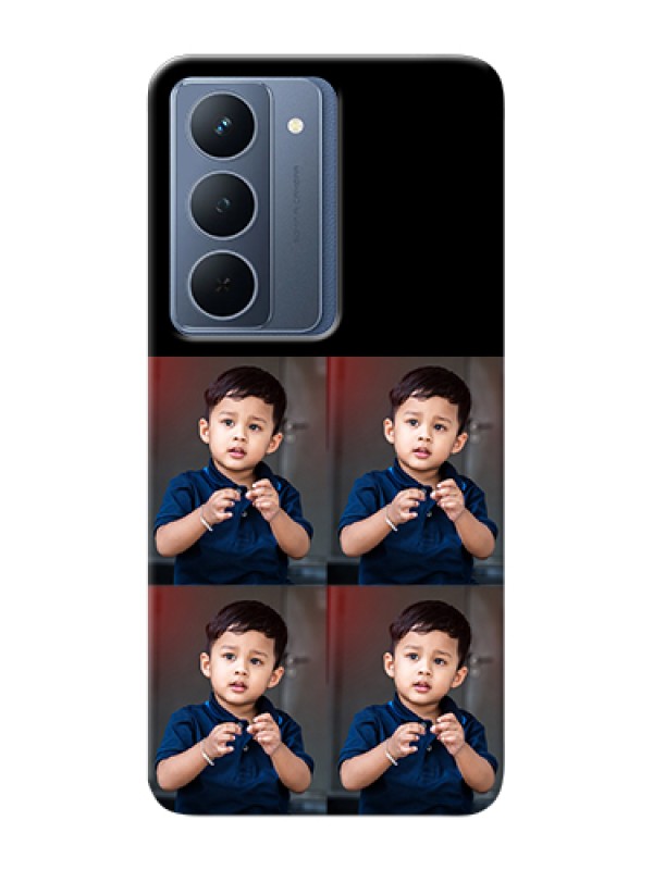 Custom Oppo A5 5G Custom Hard Phone Case - 4 Image Holder Design