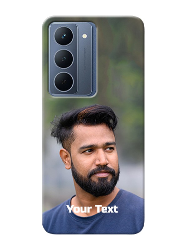 Custom Oppo A5 5G Custom Hard Phone Case - Photo With Text Design