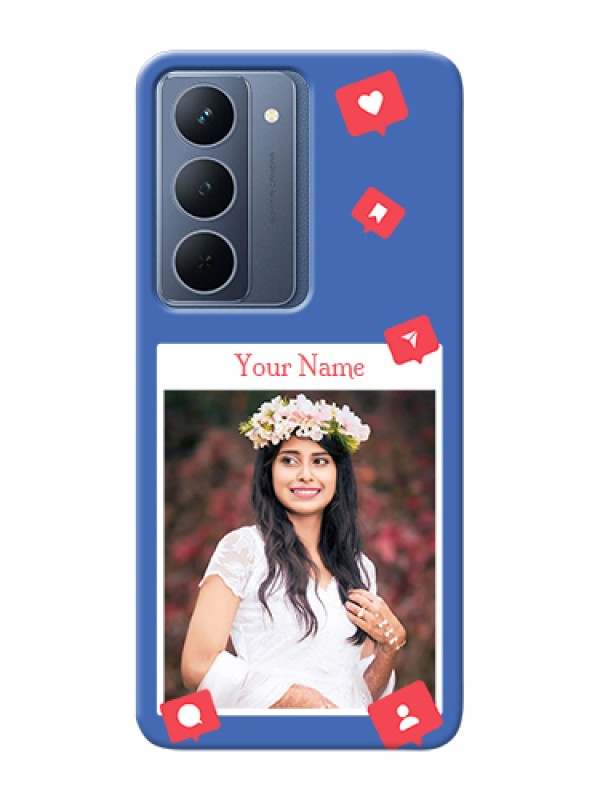 Custom Oppo A5 5G Custom Hard Phone Case - Like Share And Comment Design