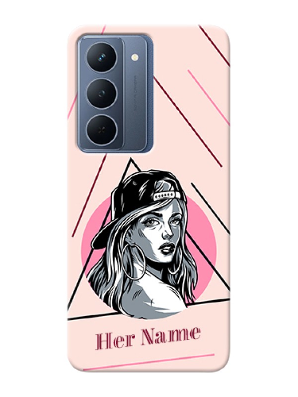 Custom Oppo A5 5G Custom Hard Phone Case - Rockstar Girl Design