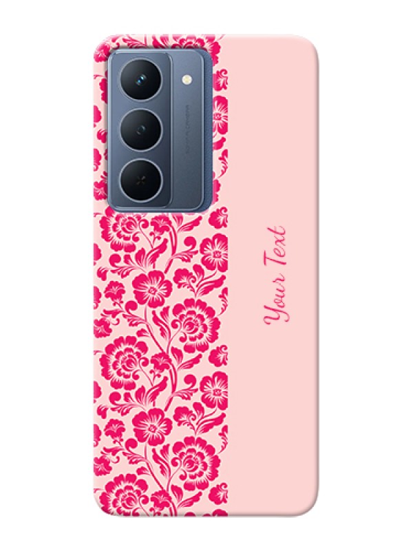 Custom Oppo A5 5G Custom Hard Phone Case - Attractive Floral Pattern Design