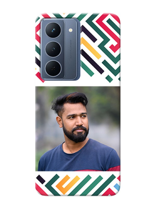 Custom Oppo A5 5G Custom Hard Phone Case - Colorful Maze Pattern Design