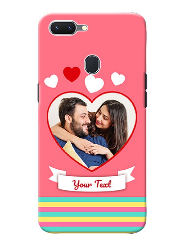 Custom Oppo A5 Personalised mobile covers: Love Doodle Design