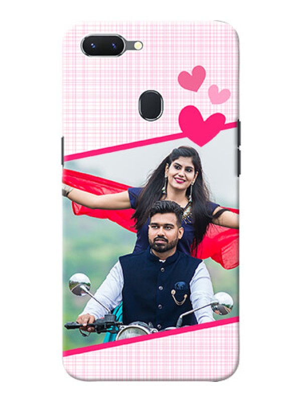 Custom Oppo A5 Personalised Phone Cases: Love Shape Heart Design