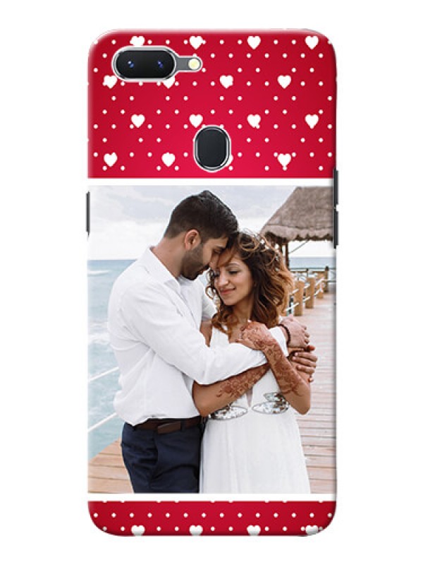 Custom Oppo A5 custom back covers: Hearts Mobile Case Design