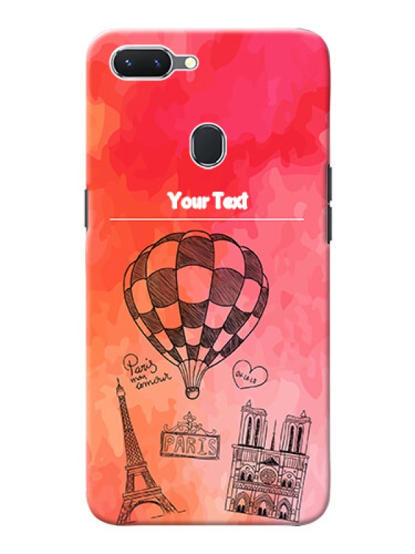 Custom Oppo A5 Personalized Mobile Covers: Paris Theme Design