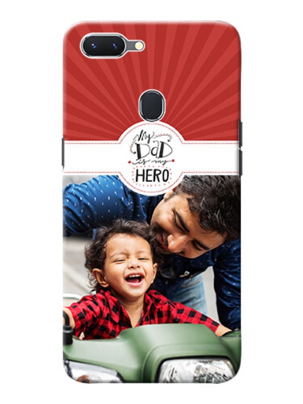 Custom Oppo A5 custom mobile phone cases: My Dad Hero Design