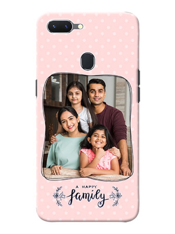 Custom Oppo A5 Personalized Phone Cases: Family with Dots Design