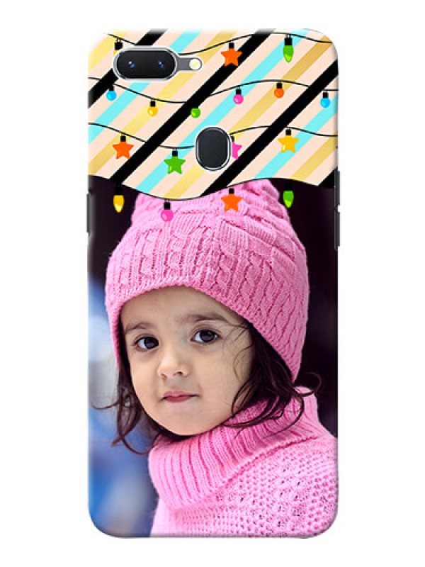 Custom Oppo A5 Personalized Mobile Covers: Lights Hanging Design