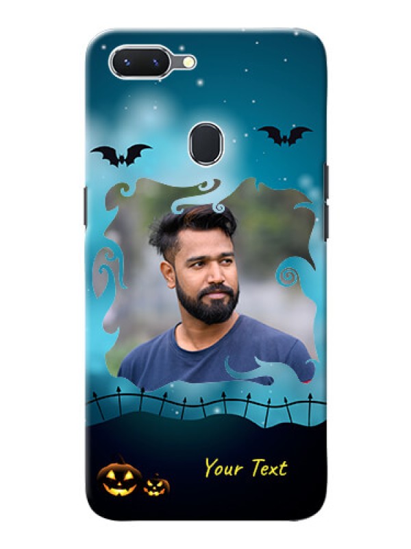 Custom Oppo A5 Personalised Phone Cases: Halloween frame design