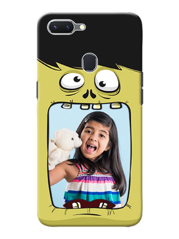 Custom Oppo A5 Mobile Covers: Cartoon monster back case Design