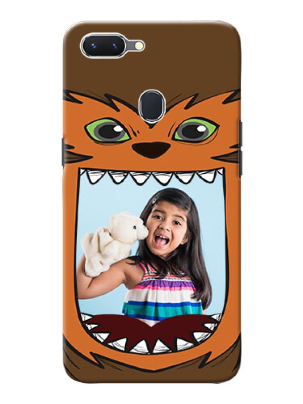Custom Oppo A5 Phone Covers: Owl Monster Back Case Design