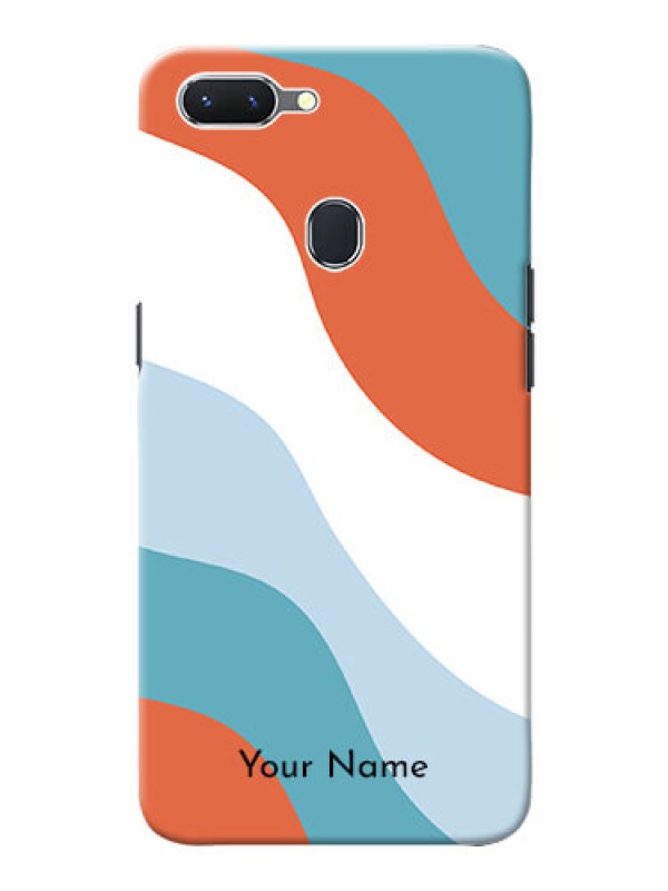 Custom Oppo A5 Mobile Back Covers: coloured Waves Design