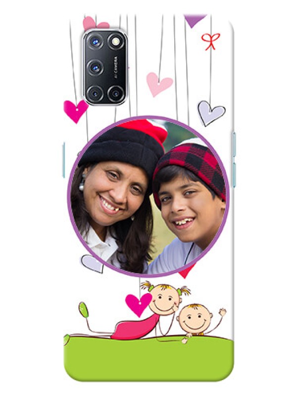 Custom Oppo A52 Mobile Cases: Cute Kids Phone Case Design