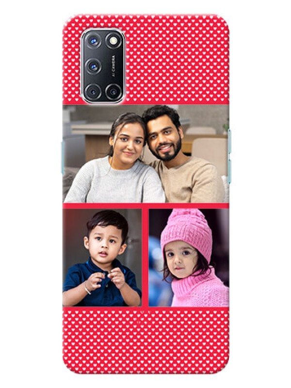 Custom Oppo A52 mobile back covers online: Bulk Pic Upload Design