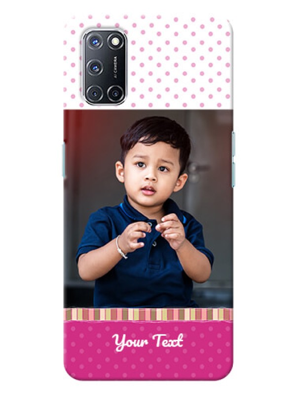 Custom Oppo A52 custom mobile cases: Cute Girls Cover Design