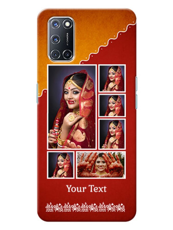 Custom Oppo A52 customized phone cases: Wedding Pic Upload Design