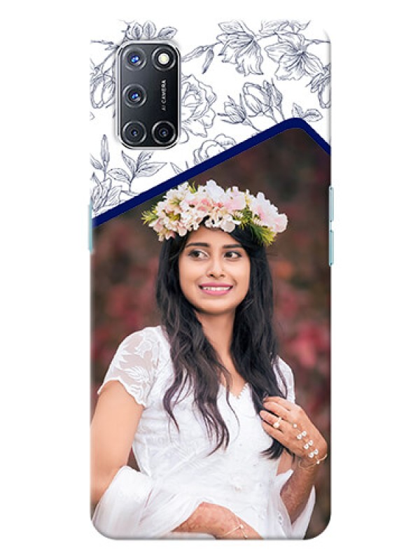 Custom Oppo A52 Phone Cases: Premium Floral Design
