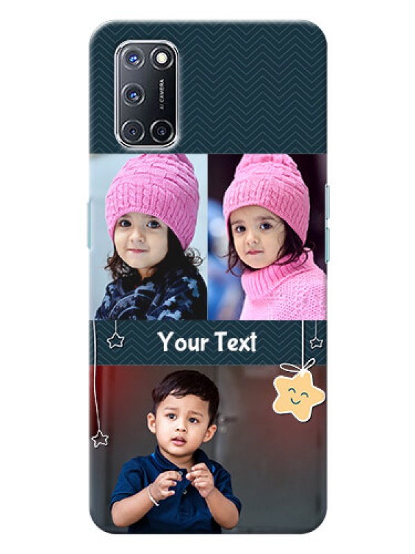 Custom Oppo A52 Mobile Back Covers Online: Hanging Stars Design