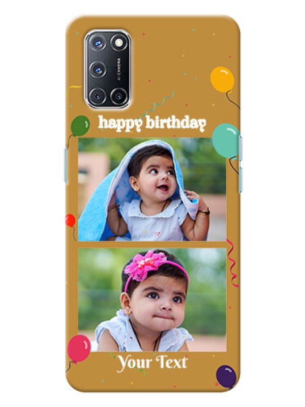 Custom Oppo A52 Phone Covers: Image Holder with Birthday Celebrations Design