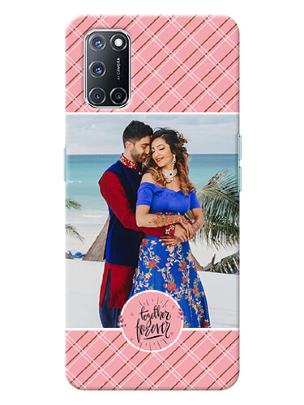 Custom Oppo A52 Mobile Covers Online: Together Forever Design