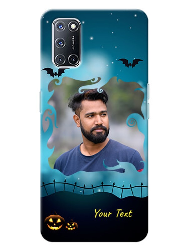 Custom Oppo A52 Personalised Phone Cases: Halloween frame design