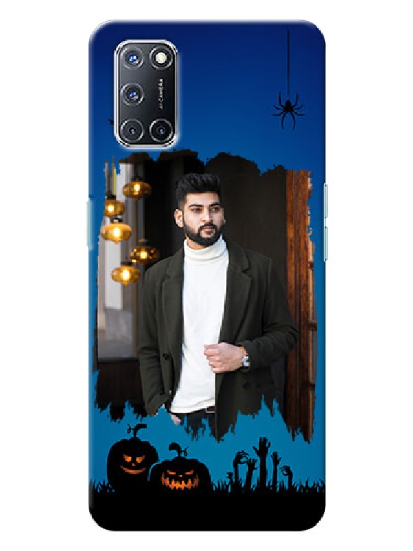Custom Oppo A52 mobile cases online with pro Halloween design 
