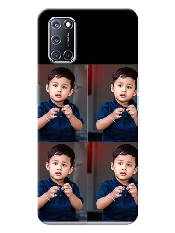 Custom Oppo A52 4 Image Holder on Mobile Cover