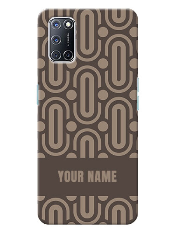 Custom Oppo A52 Custom Phone Covers: Captivating Zero Pattern Design