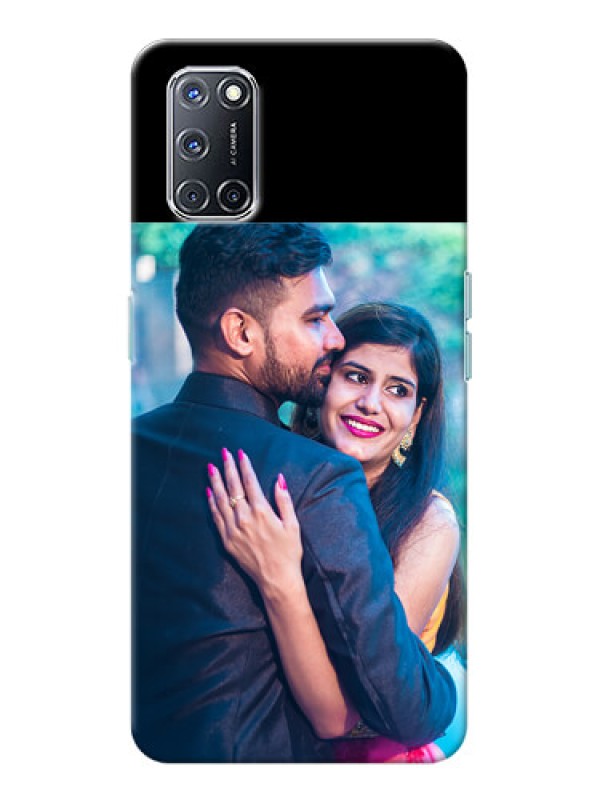 Custom Oppo A52 Custom Hard Phone Case - Upload Full Picture With Custom Color Design