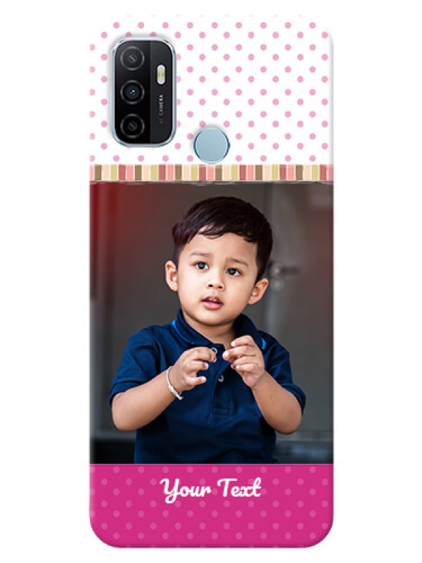 Custom Oppo A53 custom mobile cases: Cute Girls Cover Design