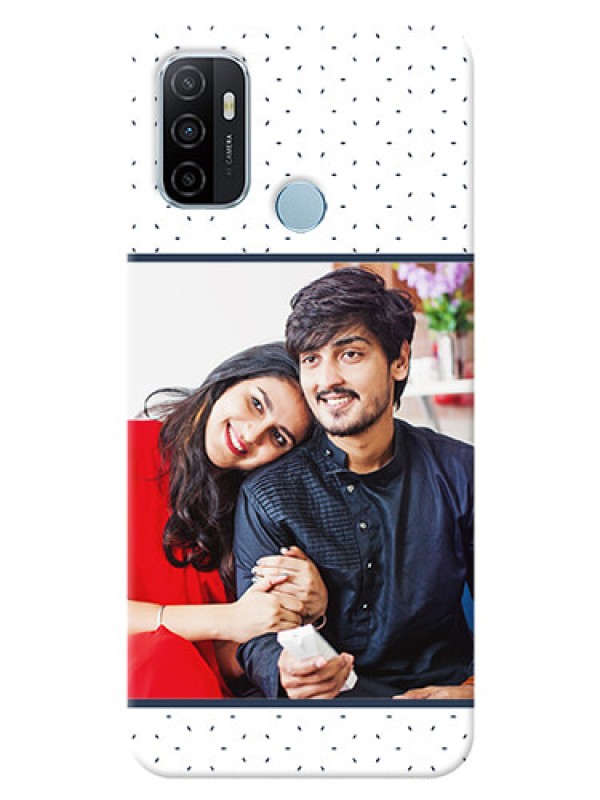 Custom Oppo A53 Personalized Phone Cases: Premium Dot Design