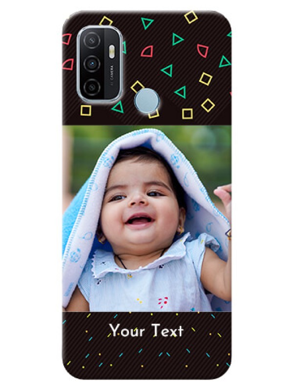 Custom Oppo A53 custom mobile cases with confetti birthday design