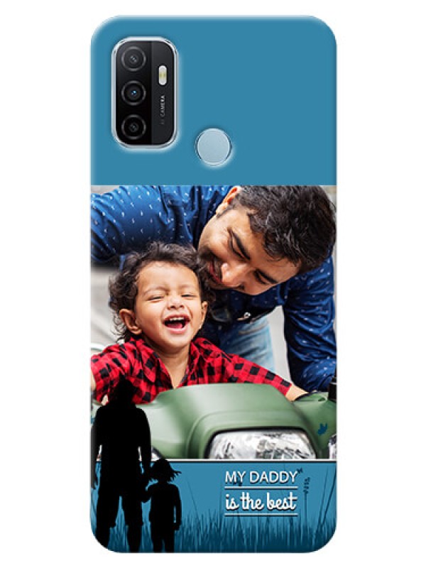 Custom Oppo A53 Personalized Mobile Covers: best dad design 