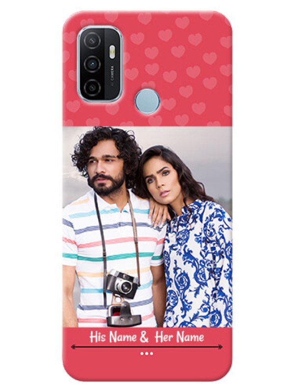 Custom Oppo A53 Mobile Cases: Simple Love Design