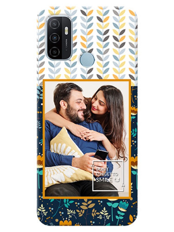 Custom Oppo A53 personalised phone covers: Pattern Design