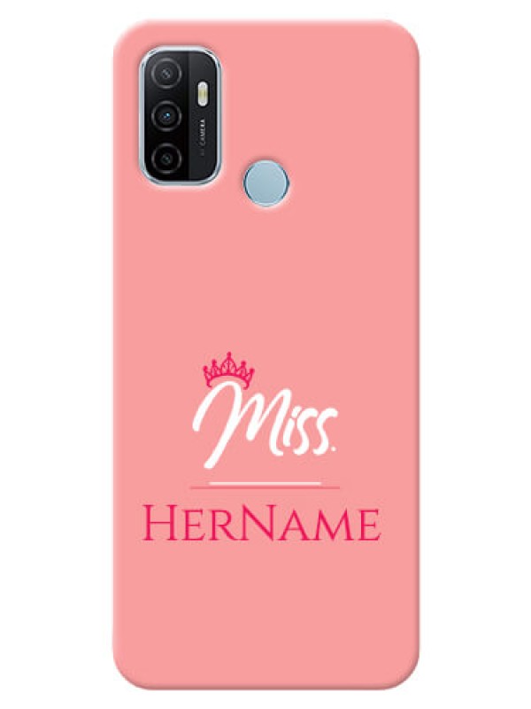 Custom Oppo A53 Custom Phone Case Mrs with Name