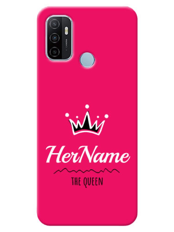 Custom Oppo A53 Queen Phone Case with Name