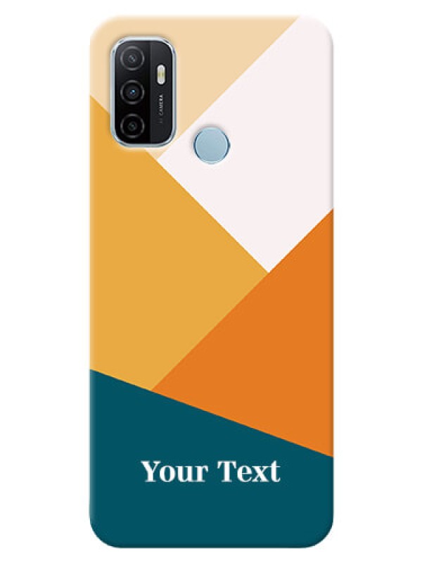 Custom Oppo A53 Custom Phone Cases: Stacked Multi-colour Design