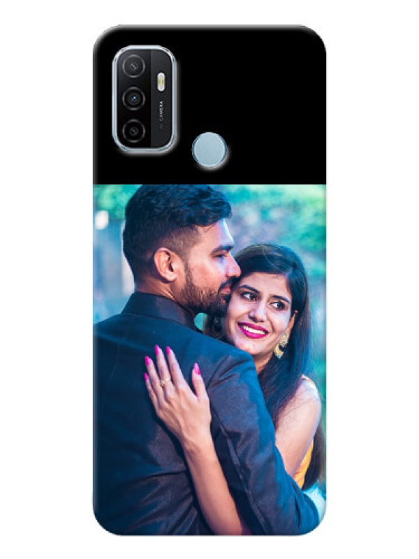 Custom Oppo A53 Custom Hard Phone Case - Upload Full Picture With Custom Color Design