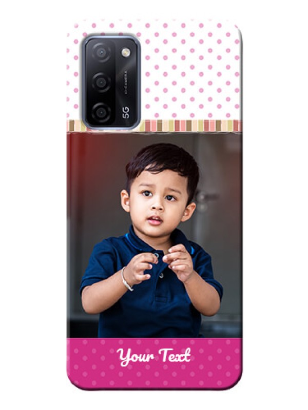 Custom Oppo A53s 5G custom mobile cases: Cute Girls Cover Design