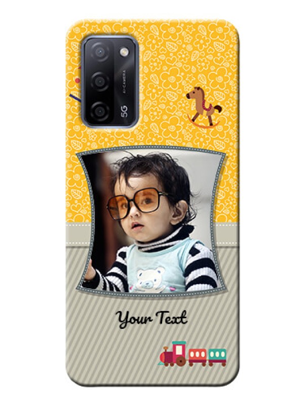 Custom Oppo A53s 5G Mobile Cases Online: Baby Picture Upload Design