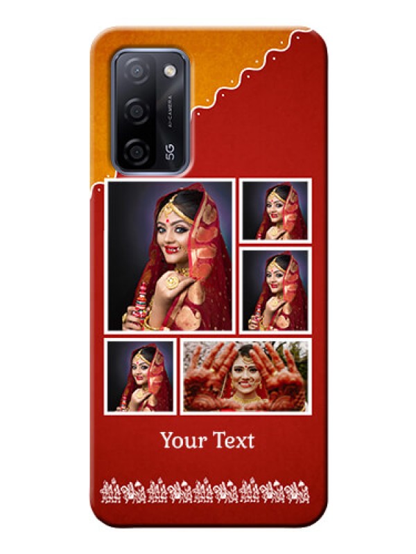 Custom Oppo A53s 5G customized phone cases: Wedding Pic Upload Design