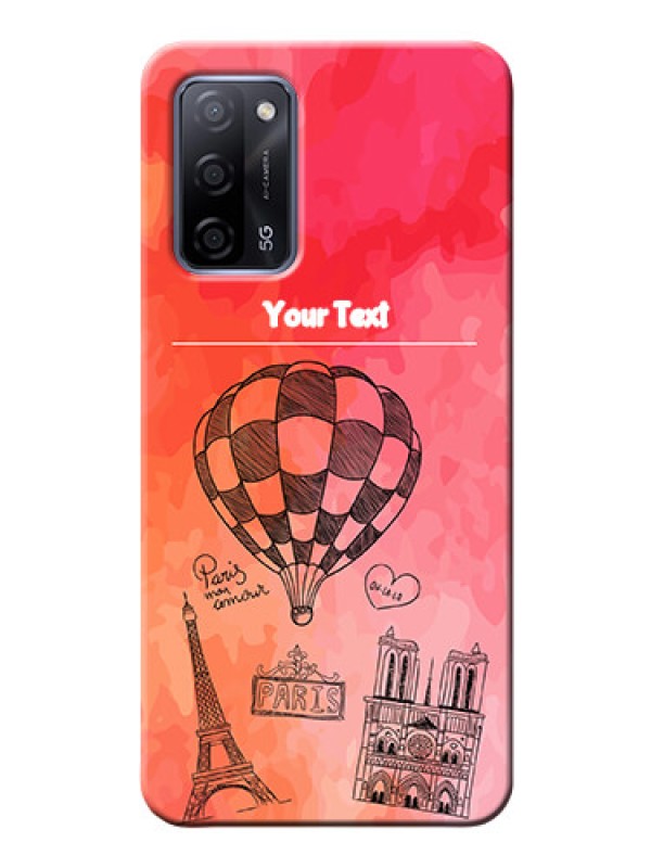 Custom Oppo A53s 5G Personalized Mobile Covers: Paris Theme Design