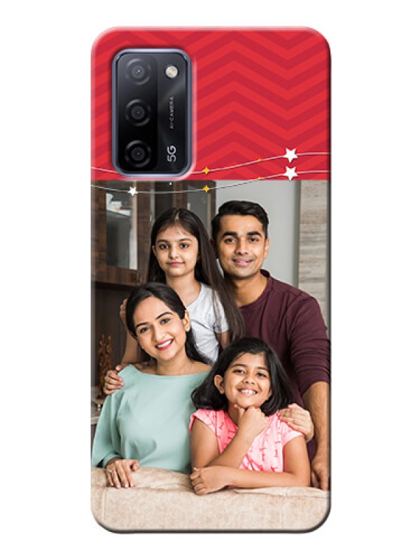 Custom Oppo A53s 5G customized phone cases: Happy Family Design